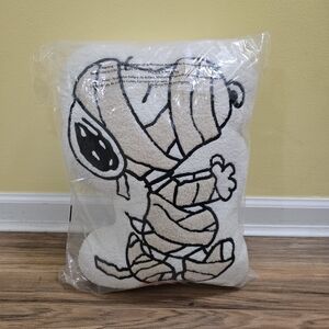 New Peanuts Snoopy Mummy Plush Pillow